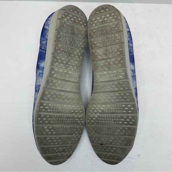 Skechers Cleo Flex Washable SlipOn Wedge Skimmer Spellbind Blue Shibor TieDye 11 - Picture 5 of 8